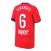Paris Saint-Germain Illia Zabarnyi #6 Tredjedrakt 2025-26 Kortermet